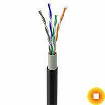 Сетевой кабель для адаптера питания 1,8х2 мм F/UTP Cu Stranded PE