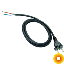 Сетевой кабель для блока питания 1,8х8 мм U/UTP Cu Stranded PVC